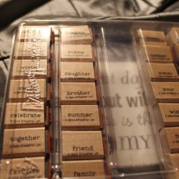 STAMPIN UP EVERYDAY FLEXIBLE RUBBER STAMPS MOUNTED - Picture 3 of 5